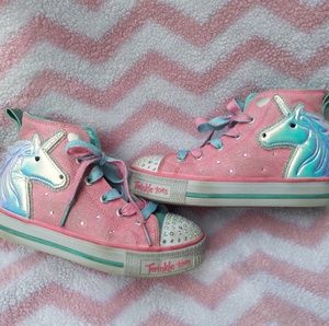 Skechers Unicorn Light Up Twinkle Toes